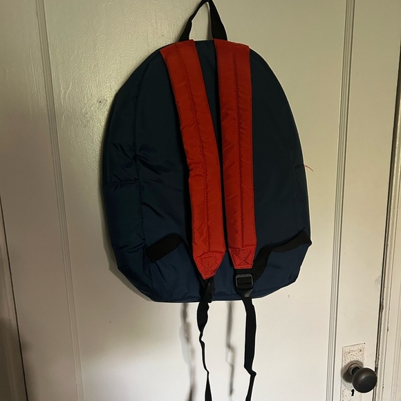 Transformers Autobot Retro Puff Navy Blue Backpack with Red Accents - Picture 2 of 3